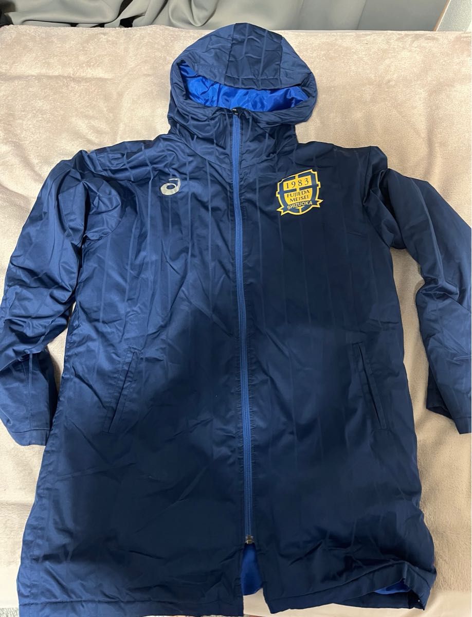 藤枝明誠高校 サッカー部 ウォーマー ダウン ベンチコート アシックス