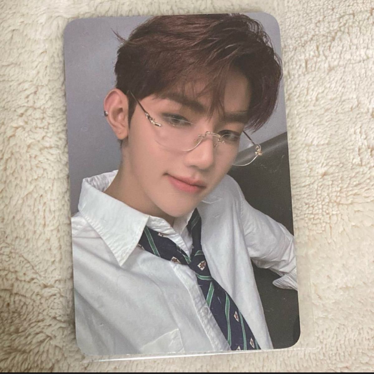 ZB1 ジャンハオ トレカ ktown4u ラキドロ 縁なしメガネ トレカ｜Yahoo