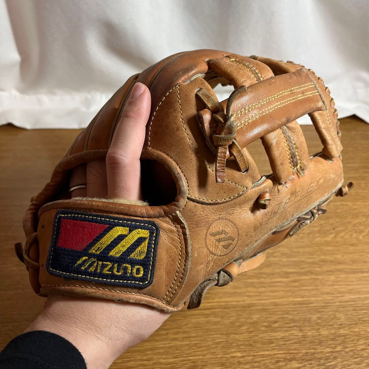 ミズノ ワールドウィン 一般硬式 グローブ グラブ 内野用 経年劣化有