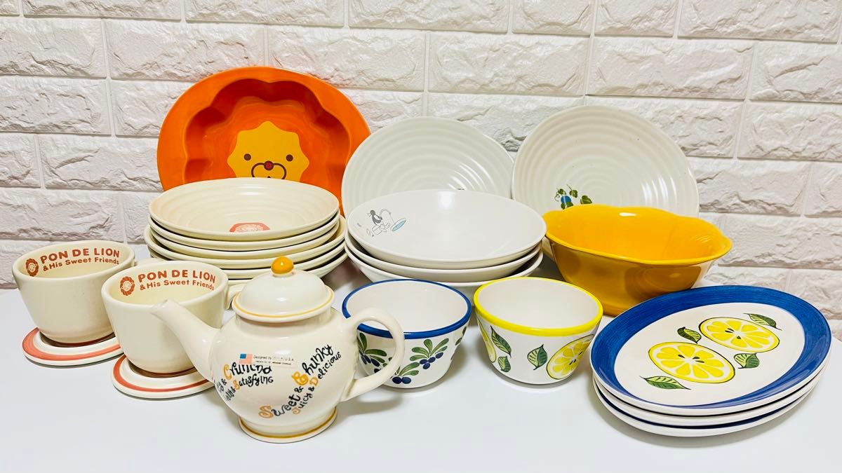 ミスタードーナツ食器 アンティーク 陶器 希少 昭和レトロなど食器