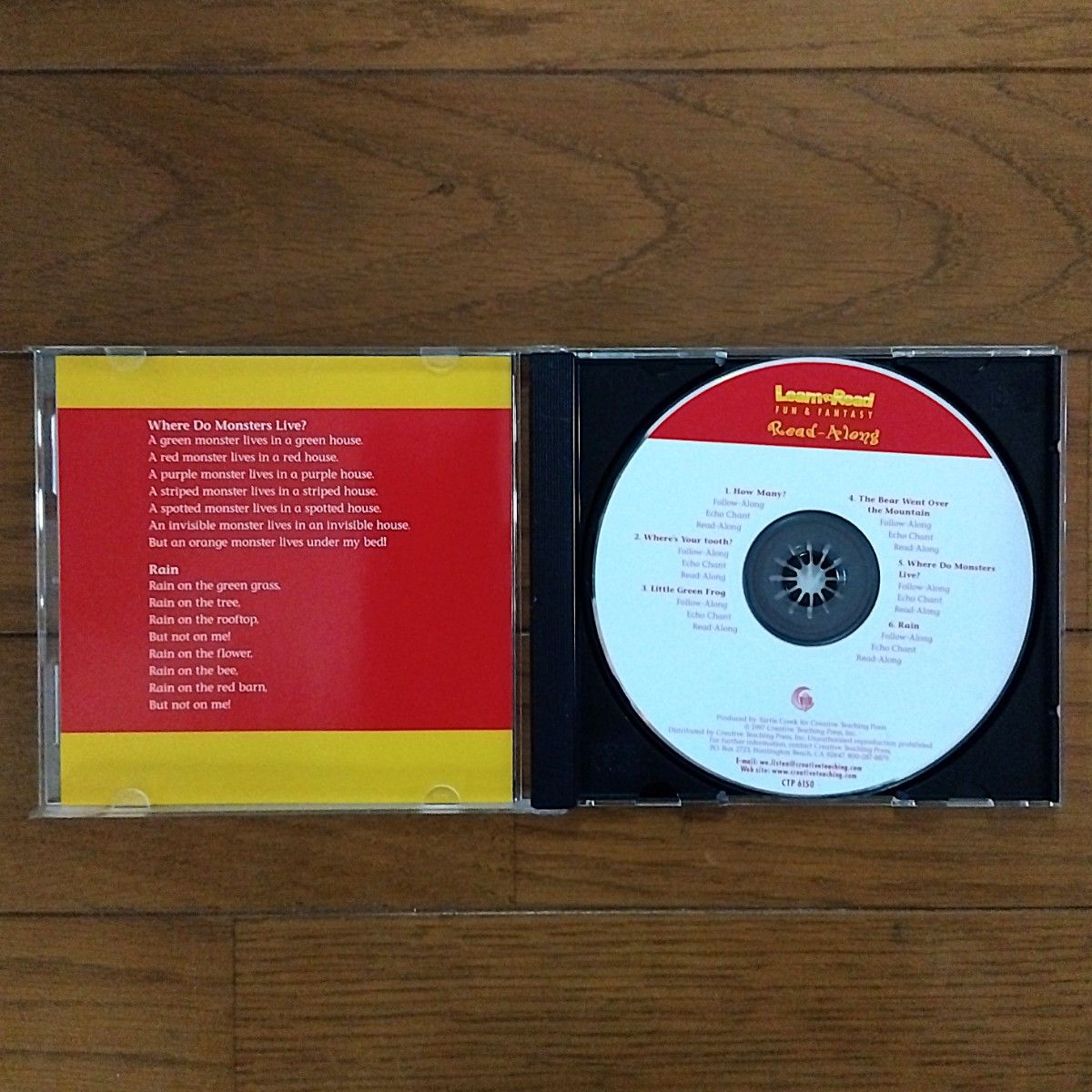 CTP Learn to Read／Level 1／Fun & Fantasy 1／絵本6冊＋CD セット