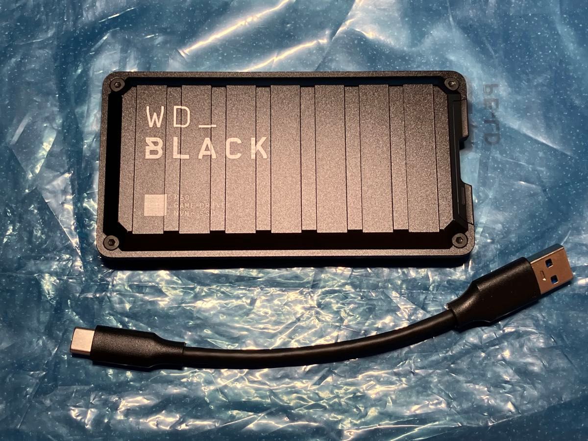 2024年製造品 WD BLACK P50 Game Drive SSD 4TB ポータブルSSD 外付け