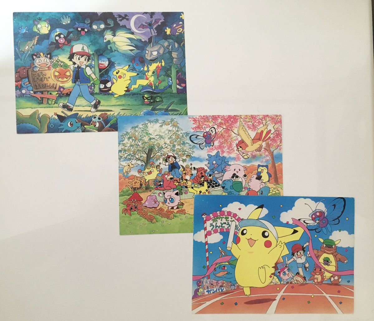 レトロ レア ポケモン ポストカード 絵はがき 16枚セット｜Yahoo