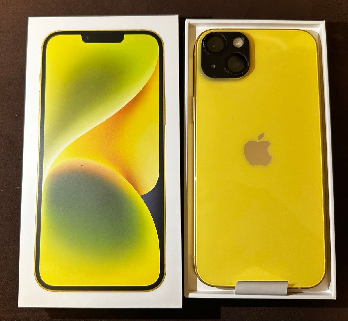 iPhone 14 Plus イエロー（128GB）最大容量77％｜ライトニングケーブル