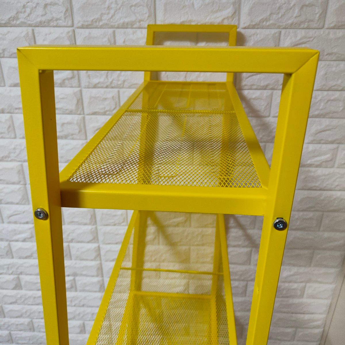 IKEA】レールベリ 廃盤 イエロー シェルフ ラック 4段 黄色｜Yahoo