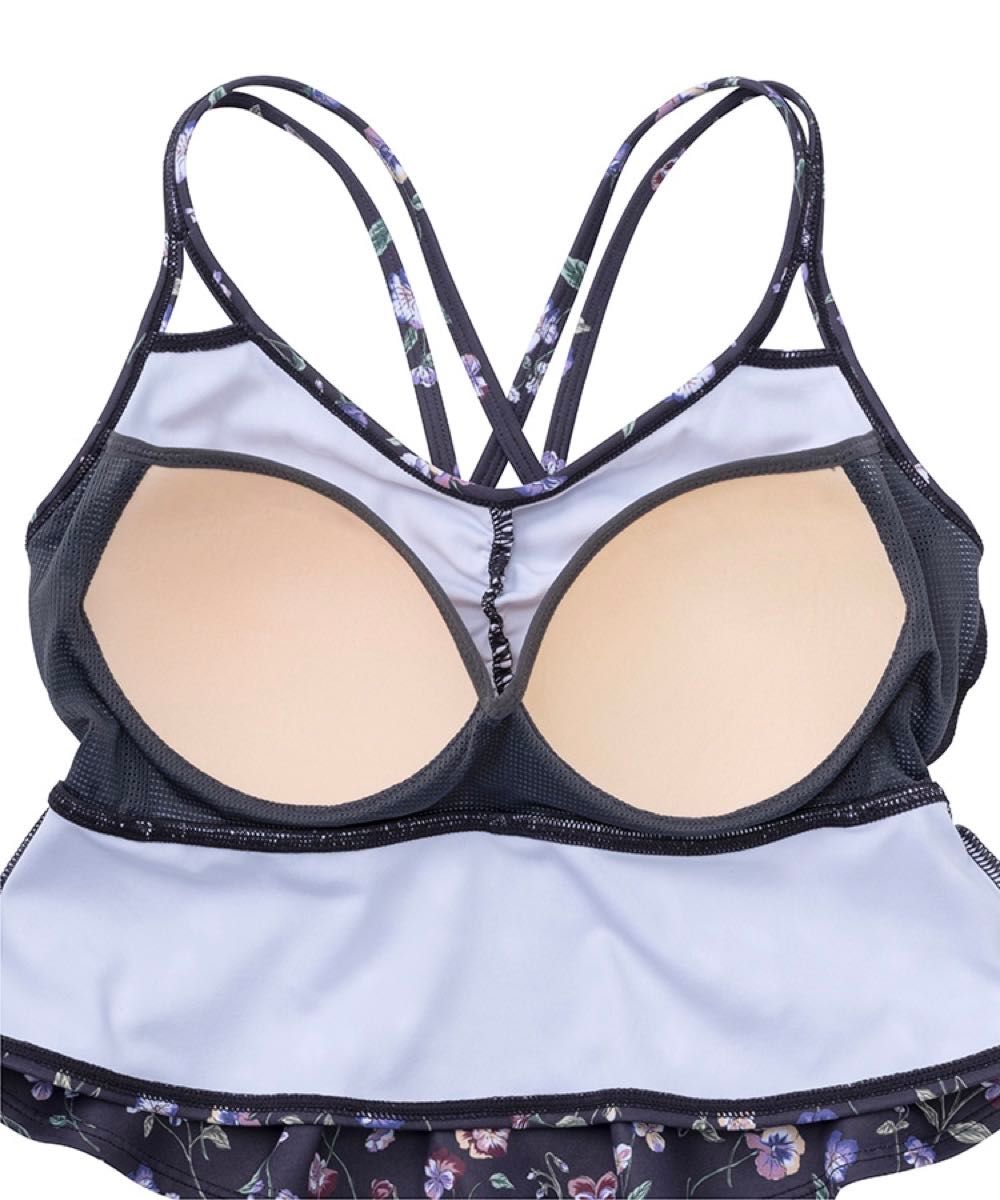 スカーラ SUKALA ヨガウェア スプリングフラワーフレアブラトップ