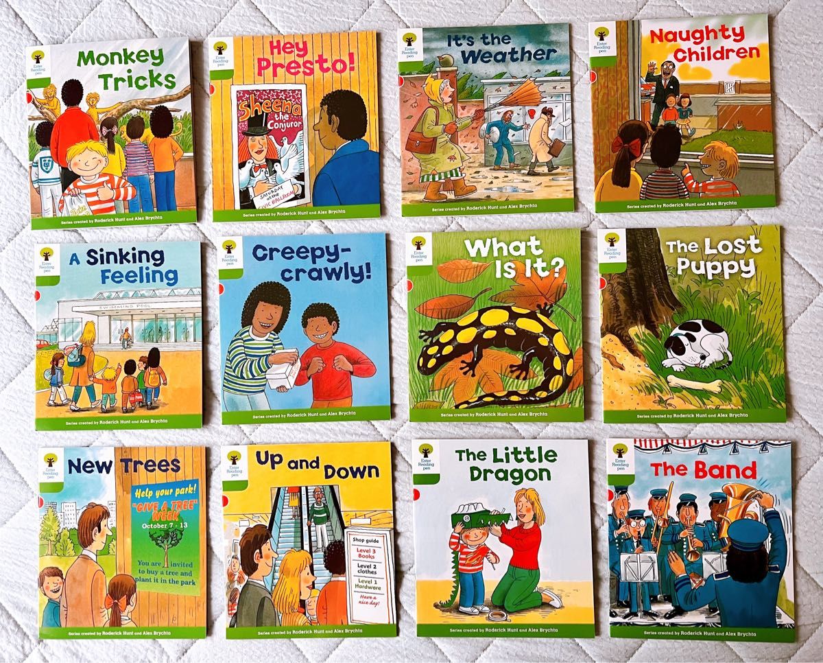 ORT 12冊 Oxford Reading Tree Stage2 音声付き 英語絵本 洋書