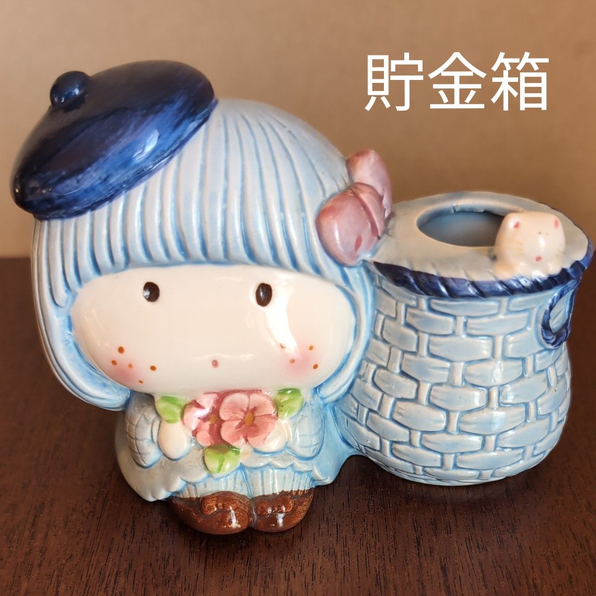 昭和レトロ 貯金箱KOTOBUKI 陶器製 置物｜Yahoo!フリマ（旧PayPayフリマ）