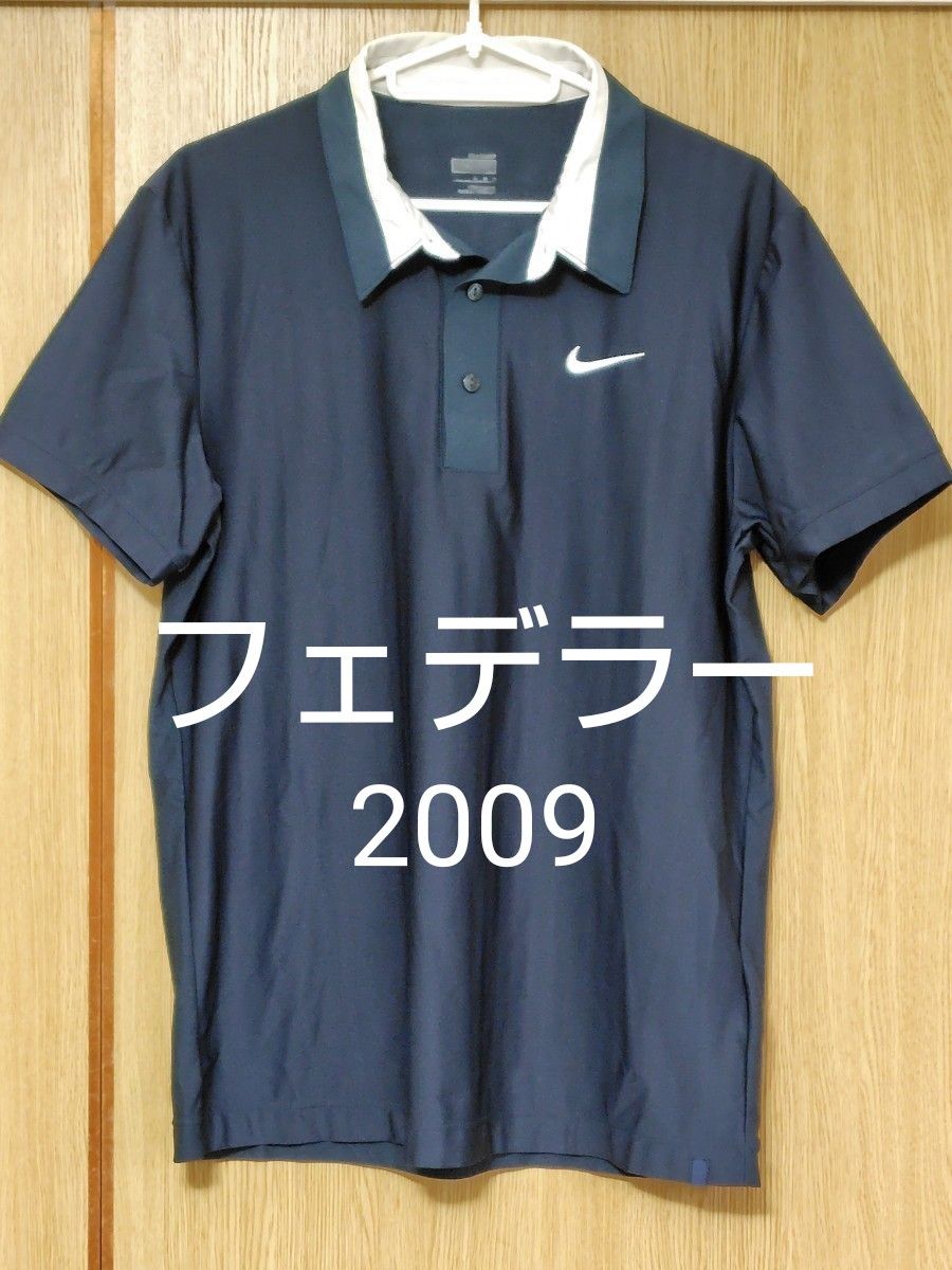 ナイキ テニスウェア M フェデラー着用モデル 2009 刺繍ロゴ｜Yahoo