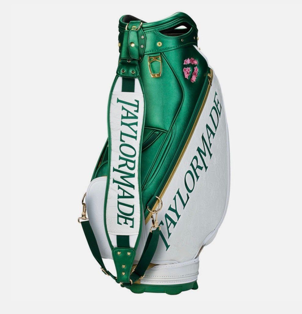 最新 新品 2025年 マスターズ テーラーメイド 限定 キャディバッグ