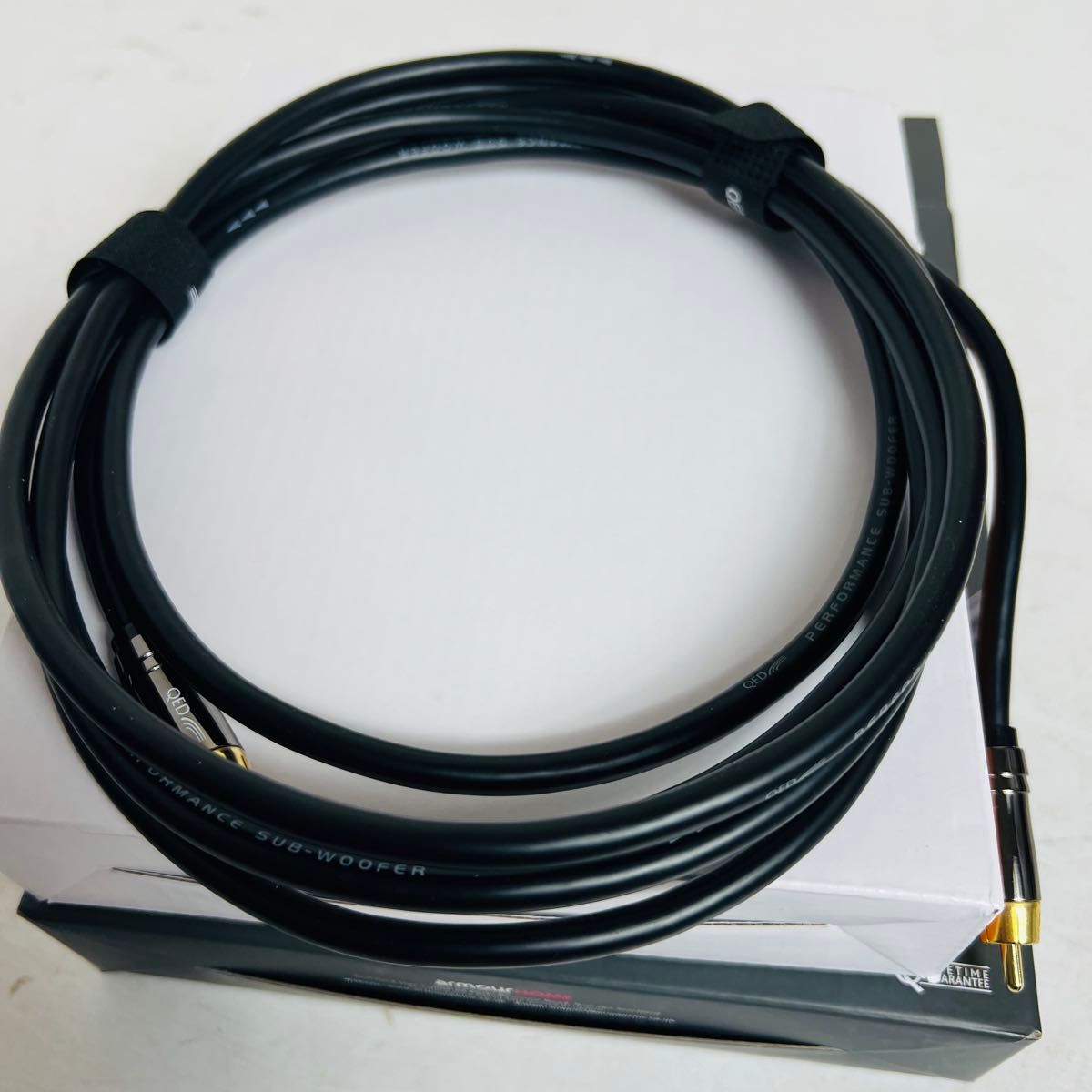 未使用品 QED パフォーマンス サブウーハー ケーブル 3メーター 3m