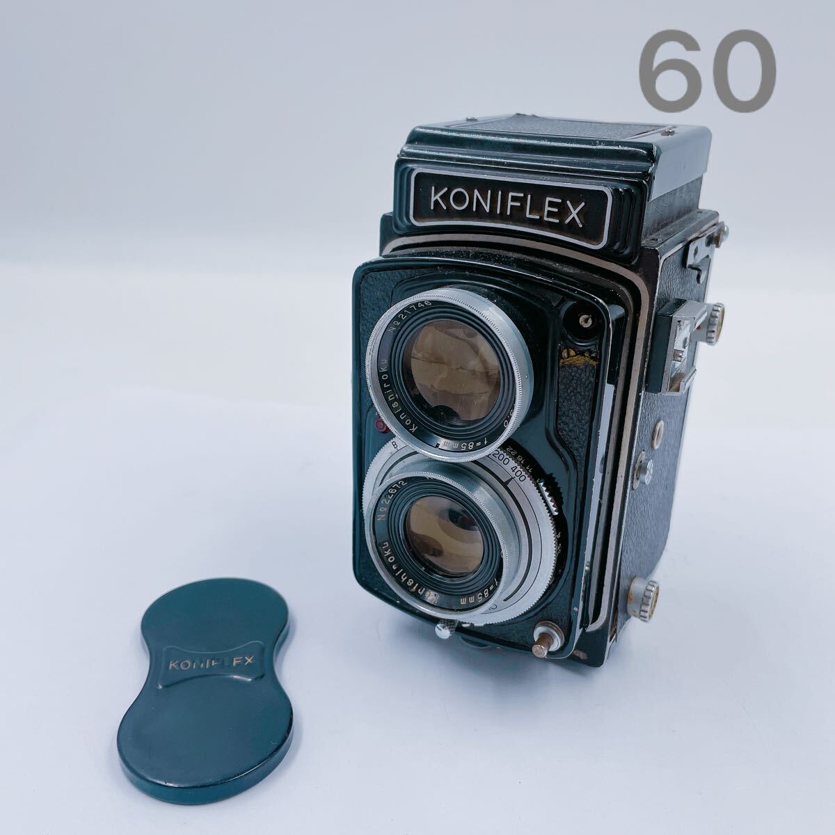 ジャンク コニフレックス KONIFLEX 二眼レフ HEXANON 85mm 3.5 美品