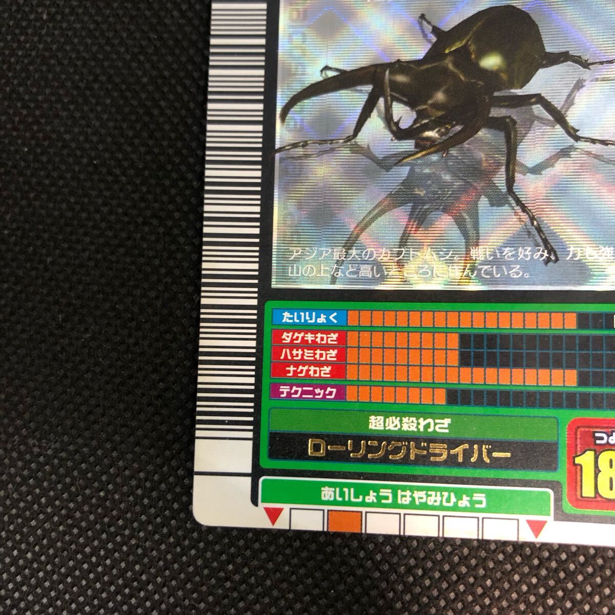 甲虫王者ムシキング ムシキングカード 2003 春 コーカサスオオカブト