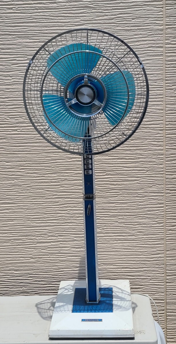 Yahoo!オークション - 昭和レトロ HITACHI 日立 大型扇風機 S-627 3枚