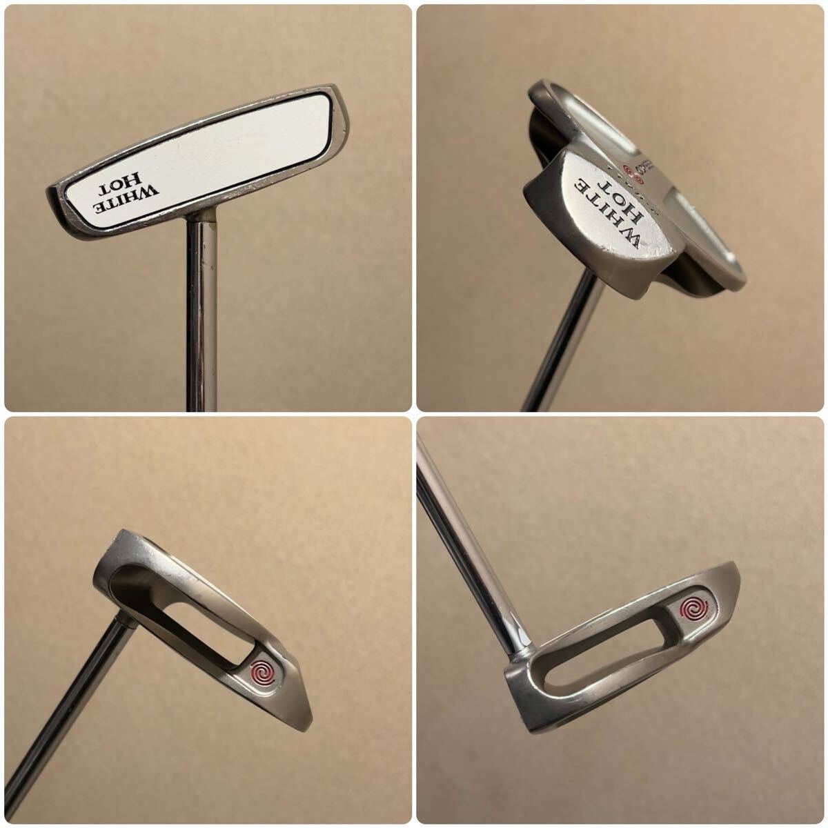 初代 希少 名器】オデッセイ ホワイトホット 2ボール センターシャフト