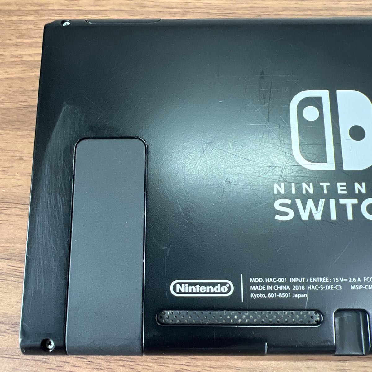 未対策機・画面良好 Nintendo Switch HAC 旧型本体 2018年製 本体のみ