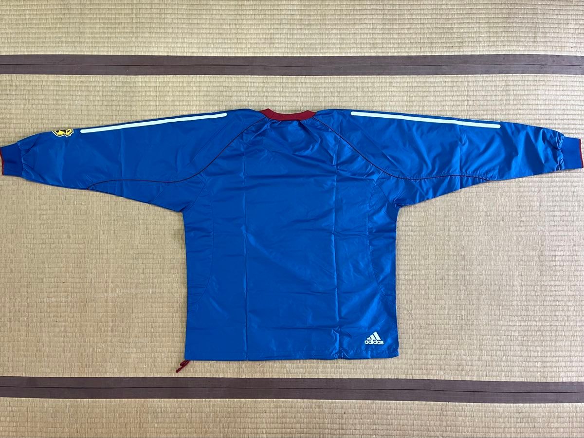 adidas KIRIN サッカー日本代表 ピステ 上下セット Oサイズ ブルー