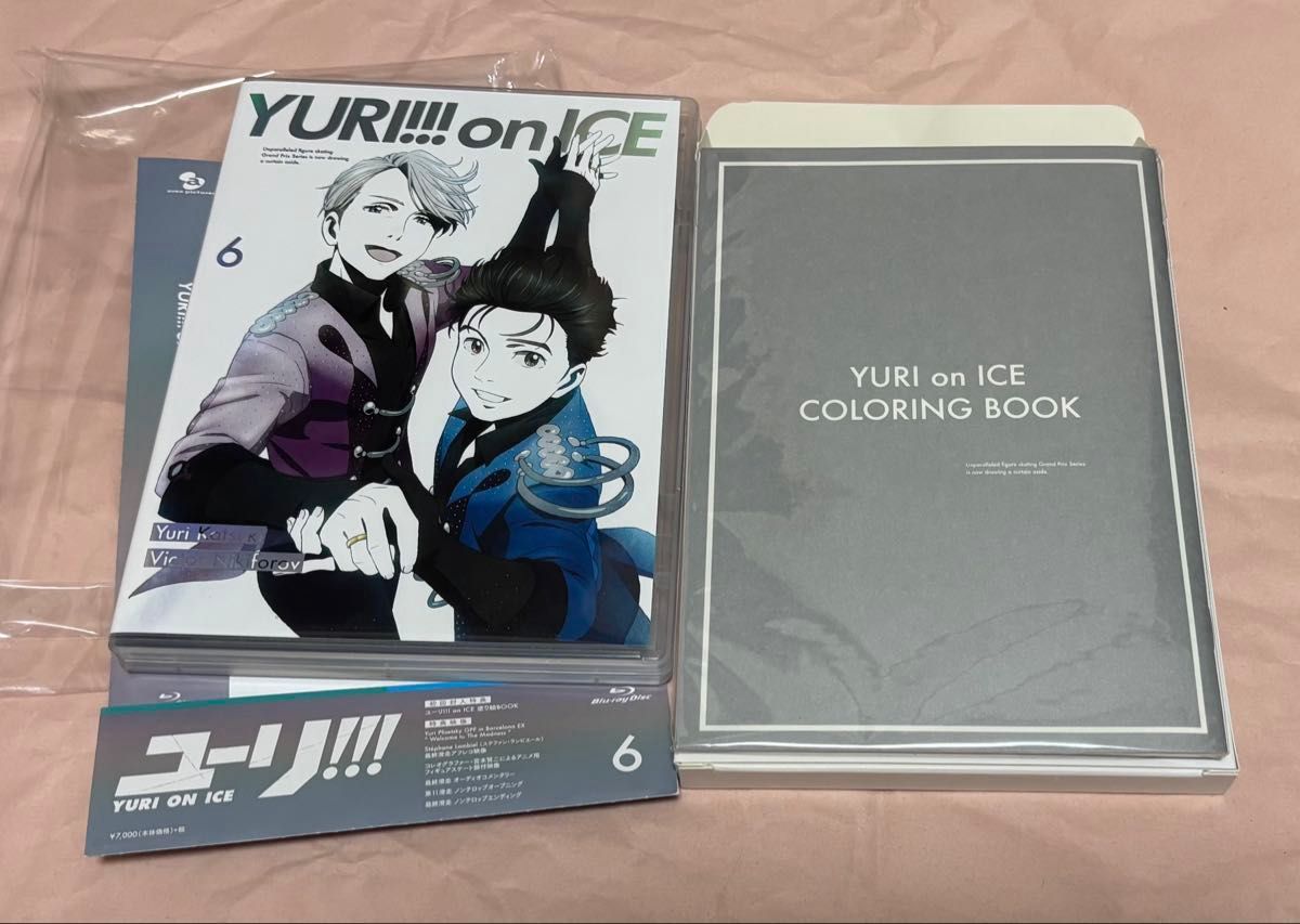 ユーリ on ICE 初回盤 Blu-ray 全6巻セット 全巻購入特典冊子付き YURI
