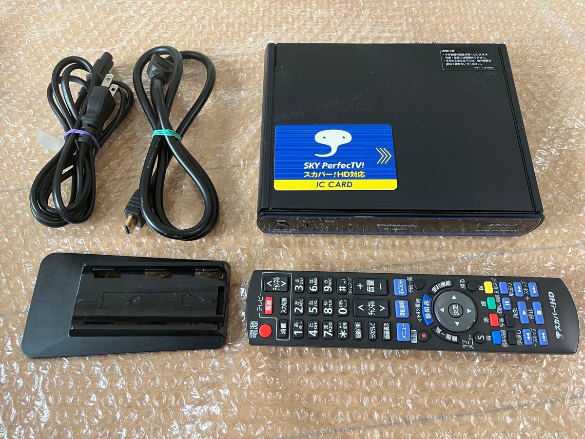 スカパー プレミアムHDチューナー TZ-HR400P パナソニック 動作確認済