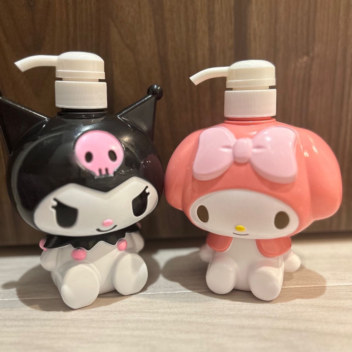 新品未使用】サンリオ マイメロディ&クロミ シャンプーボトル 2点