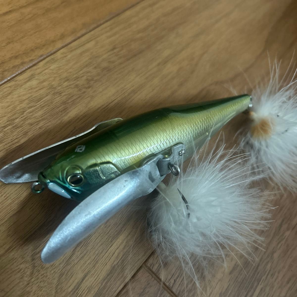 ビッグベイト 羽モノルアーセット DRT ベベル エバーグリーン レイド