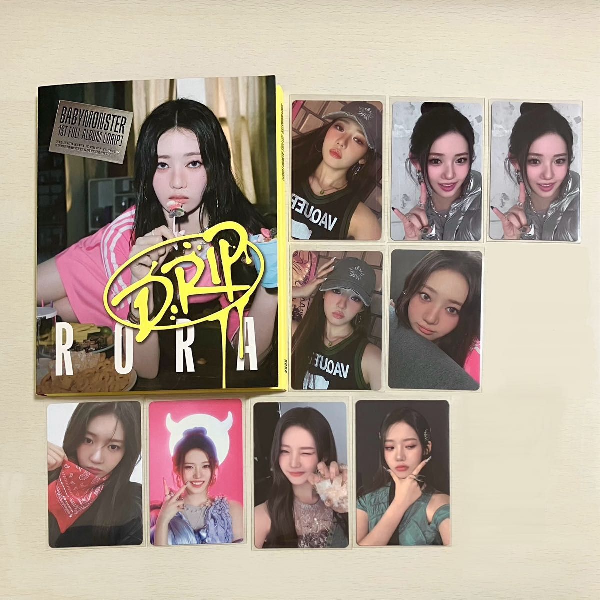 BABYMONSTER DRIP ローラ セット｜Yahoo!フリマ（旧PayPayフリマ）