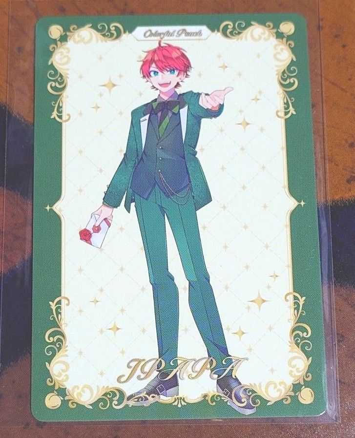 からぴち カラフルピーチ じゃぱぱ トレカ カード 等身 ノーマル