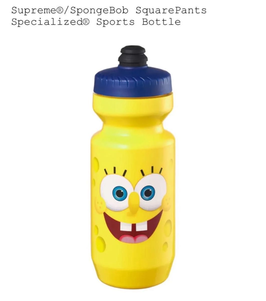 Supreme x SpongeBob Sports Bottle Yellow シュプリーム スポンジボブ