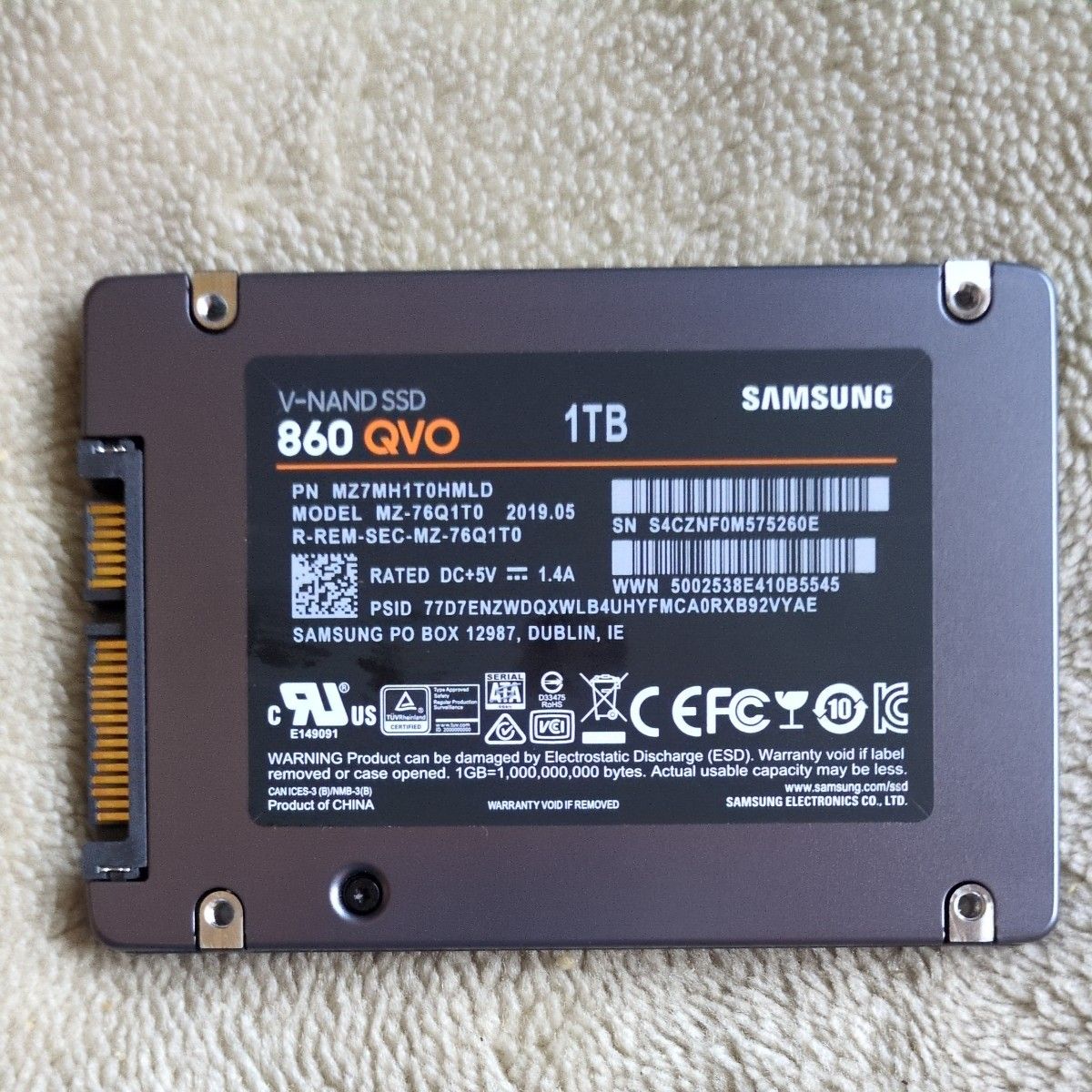 SAMSUNG 1TB SSD 正常判定｜Yahoo!フリマ（旧PayPayフリマ）
