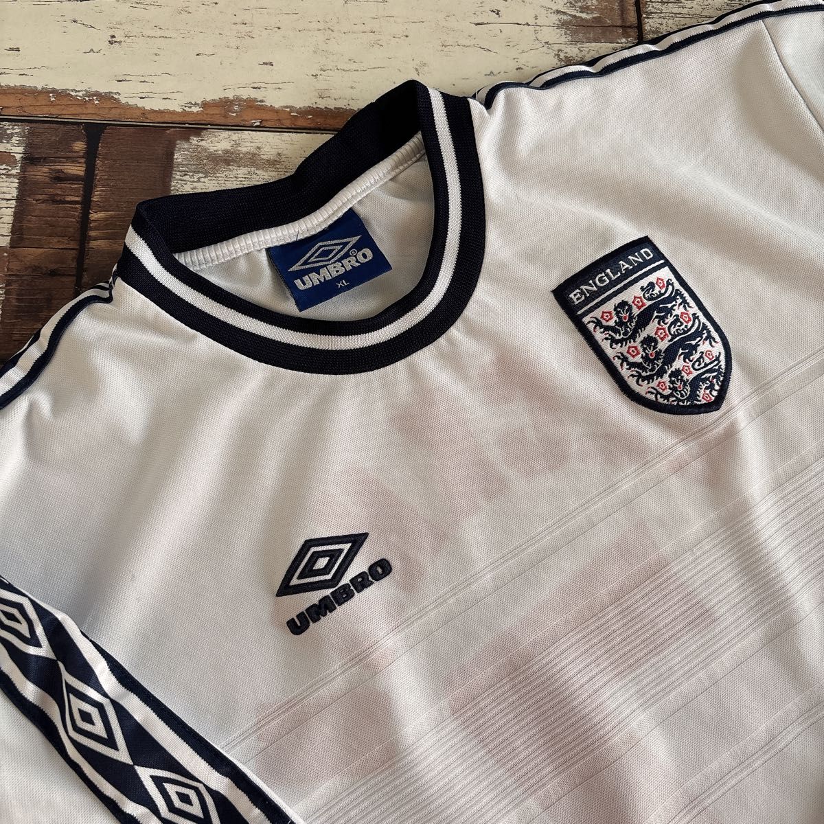 UMBRO イングランド代表 ユニフォーム 99-01 ベッカム 背番号7｜Yahoo