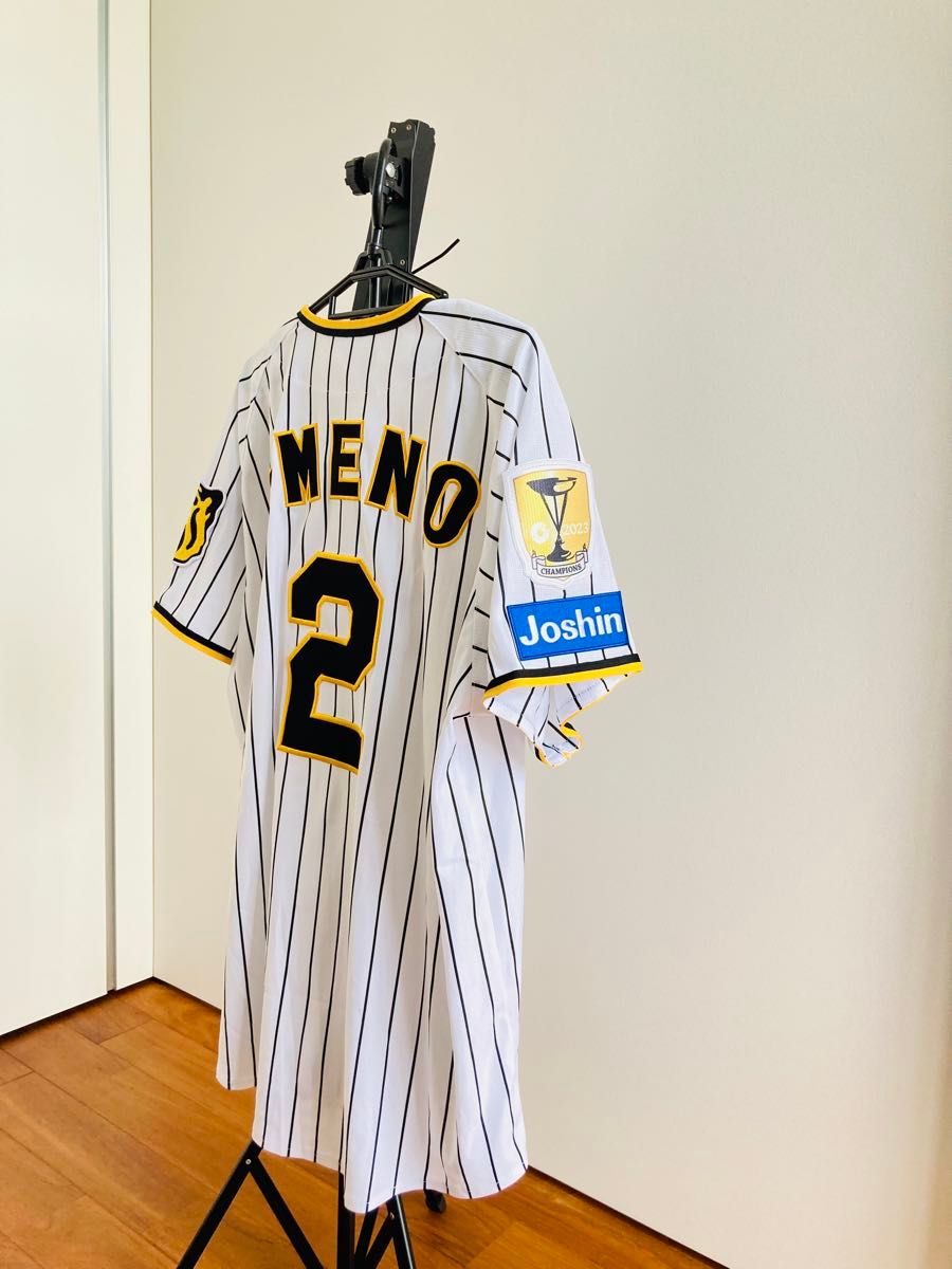 ミズノ 阪神タイガース 梅野 2023 チャンピオンエンブレム付公式