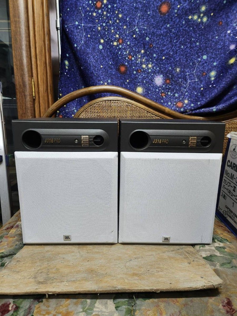 脅威！フルレストア重低音ハイスペックコンパクトスピーカーJBL J-316PRO