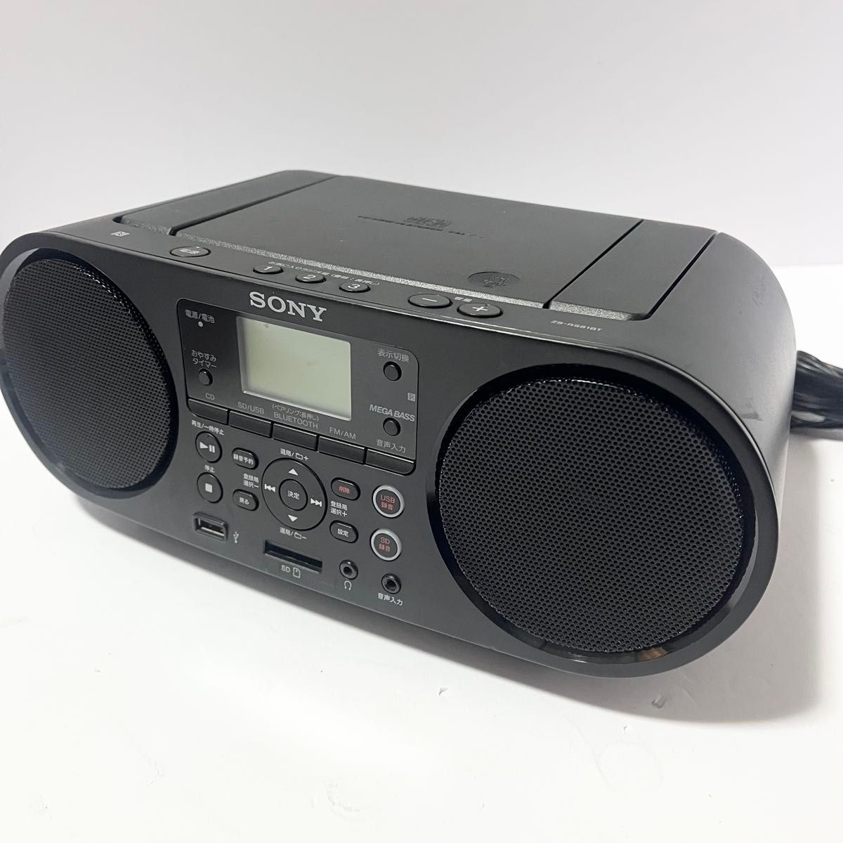 ソニー CDラジカセ・Bluetooth対応 SONY ZS-RS81BT｜Yahoo!フリマ（旧
