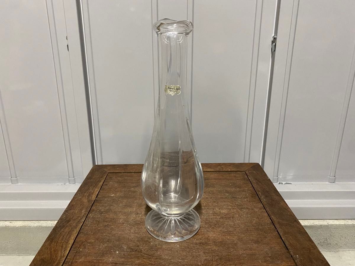 ノリタケ 一輪挿し クリスタル ガラス 花瓶 フラワーベース Noritake