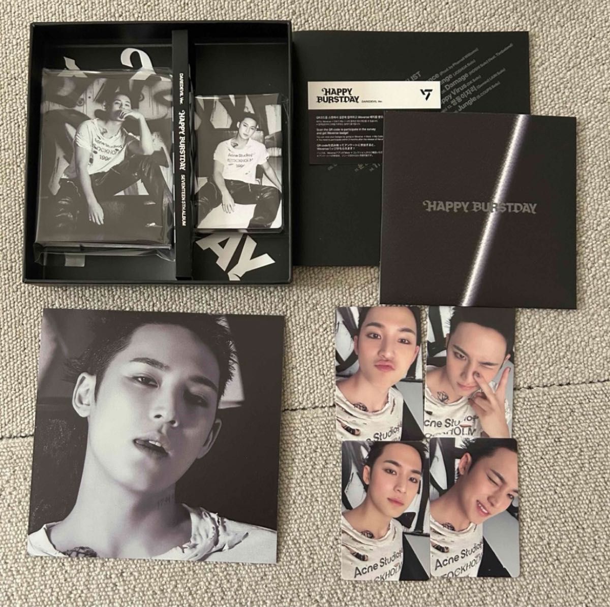 ミンギュ コンプリート seventeen happy birthday｜Yahoo!フリマ（旧