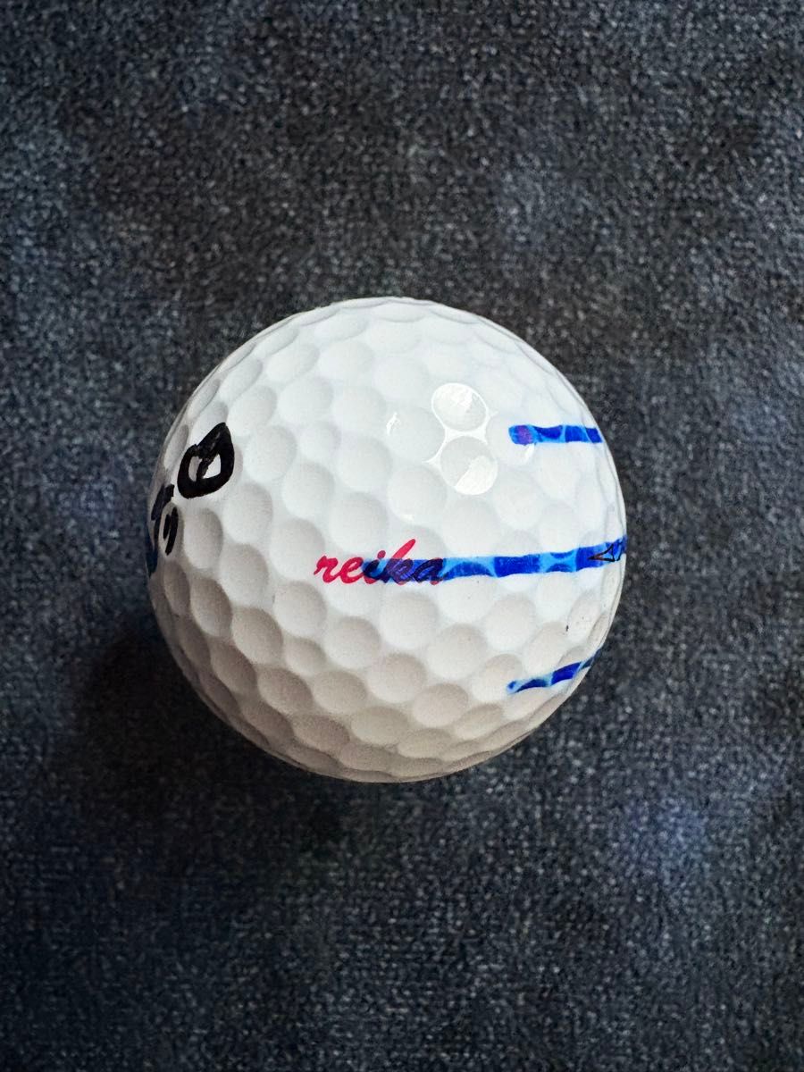 都玲華プロ サイン入りゴルフボール オウンネーム 使用球｜Yahoo
