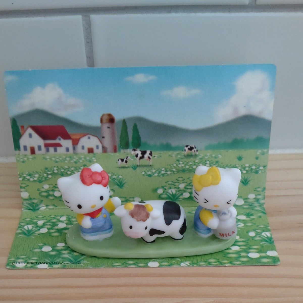 非売品＆レア】千趣会/ベルメゾン ハローキティ 陶器製置き物