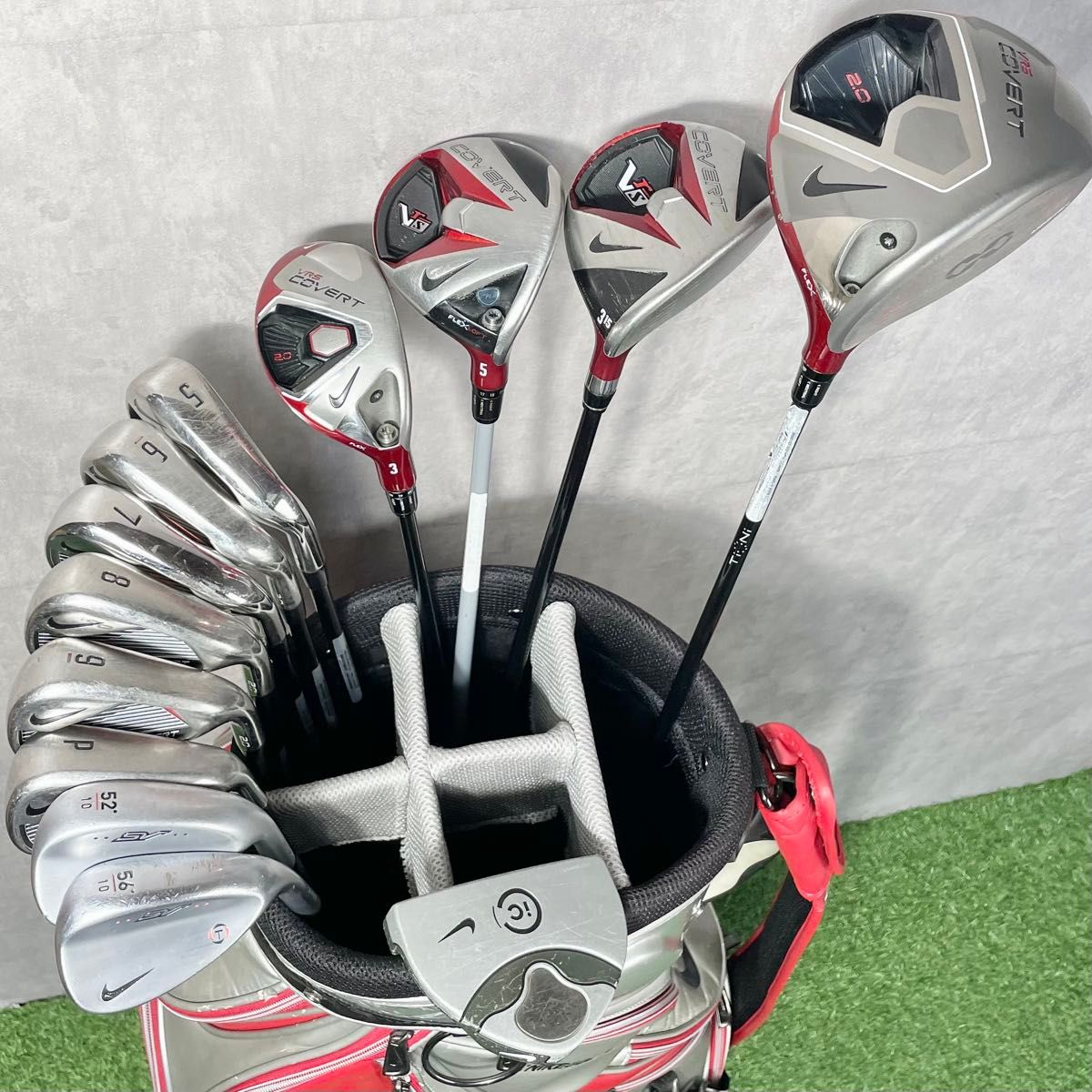 豪華13本 パターグリップ新品 】NIKE ナイキ VRS COVERT ゴルフクラブ