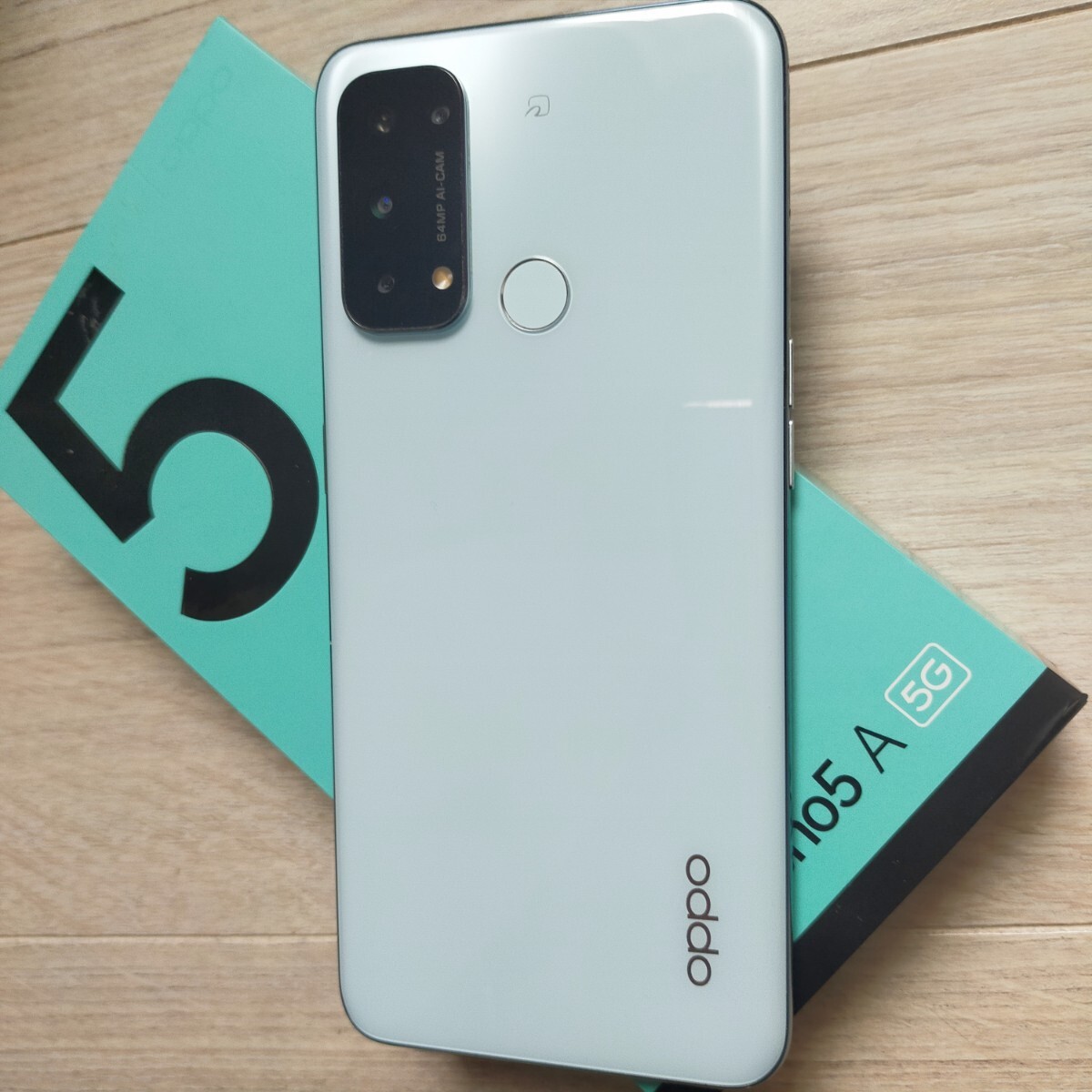 OPPO 「Reno 5A」 アイスブルー 概ね美品です 物理デュアルSIMモデル