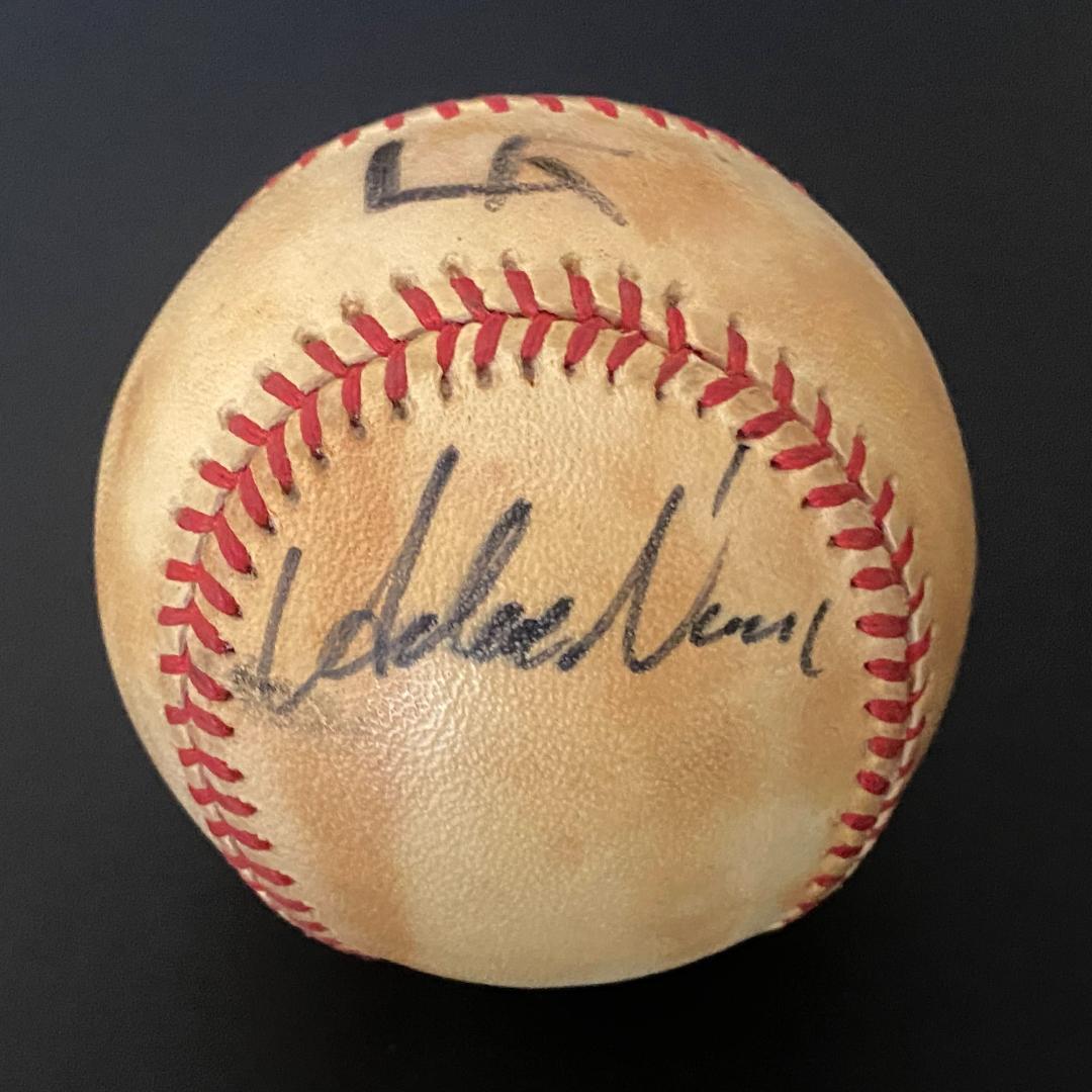 レア】ドジャース野茂英雄 直筆サインボール レリックカード 写真付