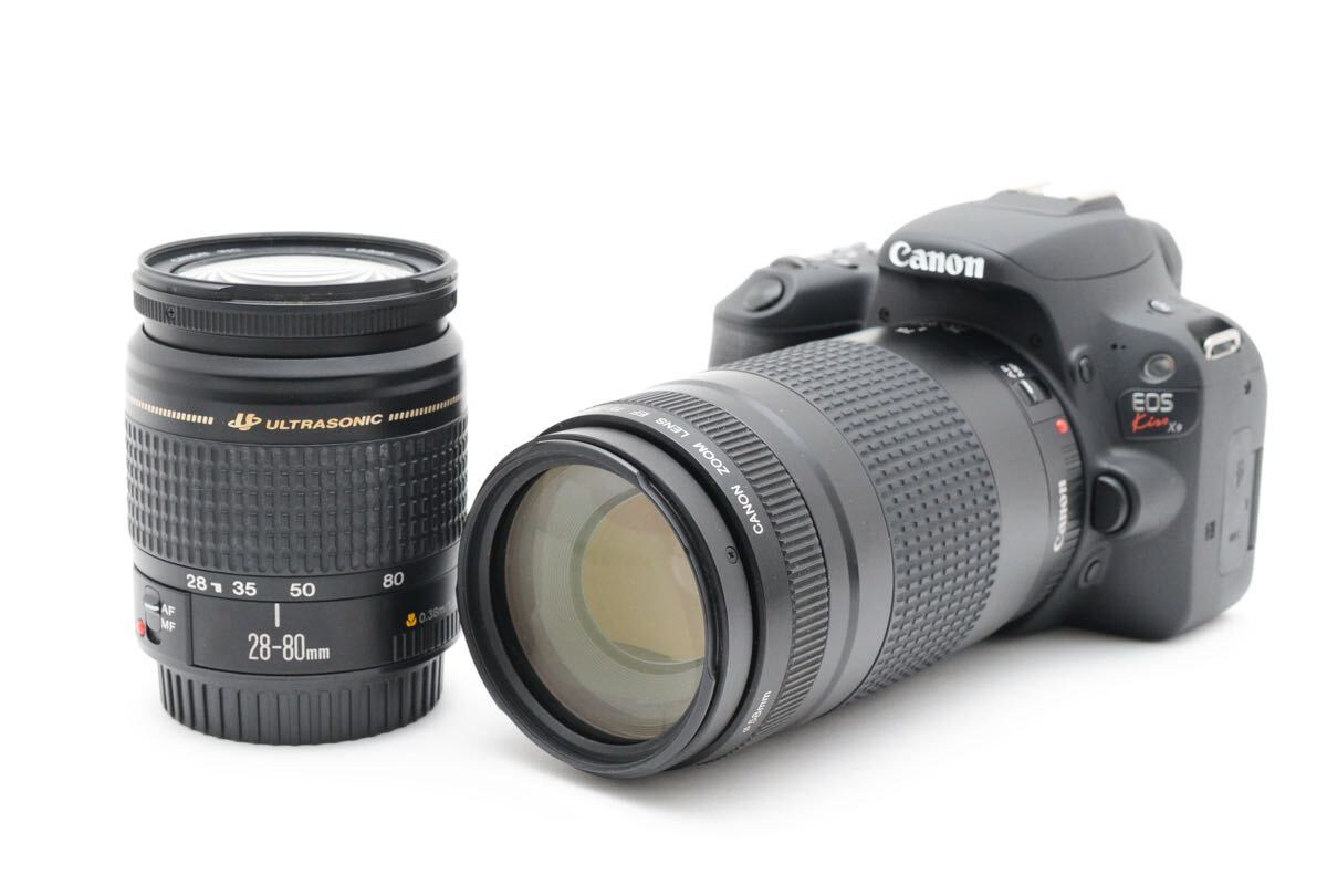 canon kiss x9/標準レンズセット/CANON EF 28-80㎜ 【公式通販】