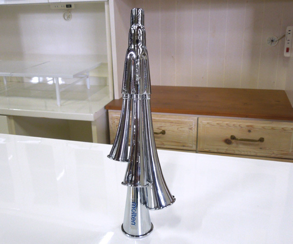 Yahoo!オークション - molten cheer horn 4連チアホーン 応援ラッパ ス