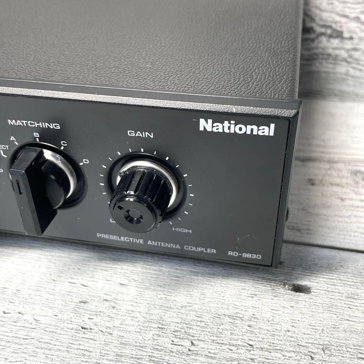National RD-9830 BCL用プリセレクティブアンテナカップラ｜Yahoo