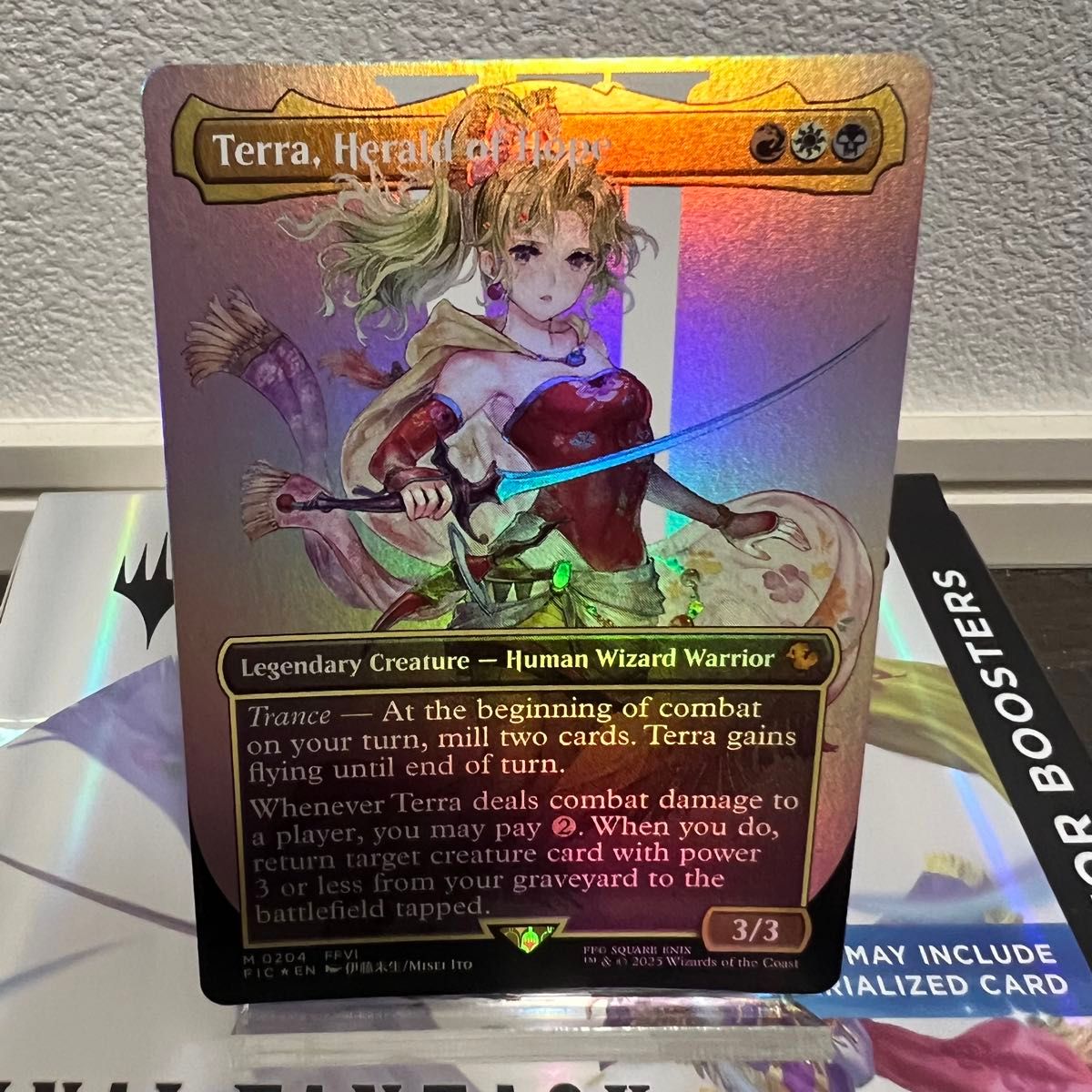 MTG FF 魔導の力を持つ少女 ティナ 英語版 ボーダーレス foil｜Yahoo