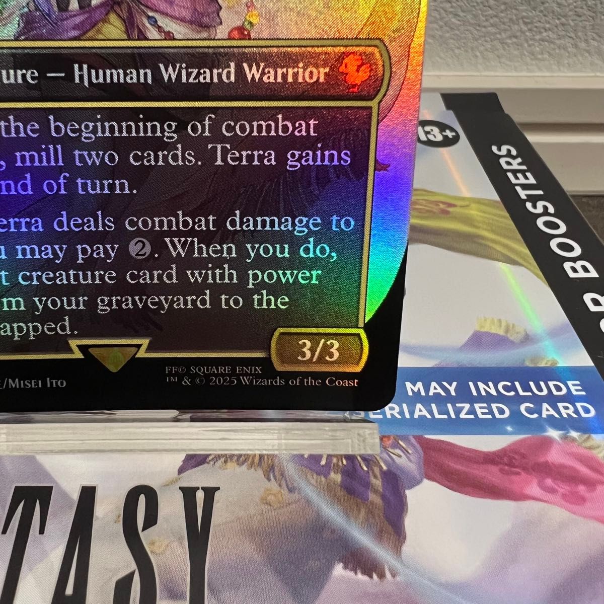 MTG FF 魔導の力を持つ少女 ティナ 英語版 ボーダーレス foil｜Yahoo