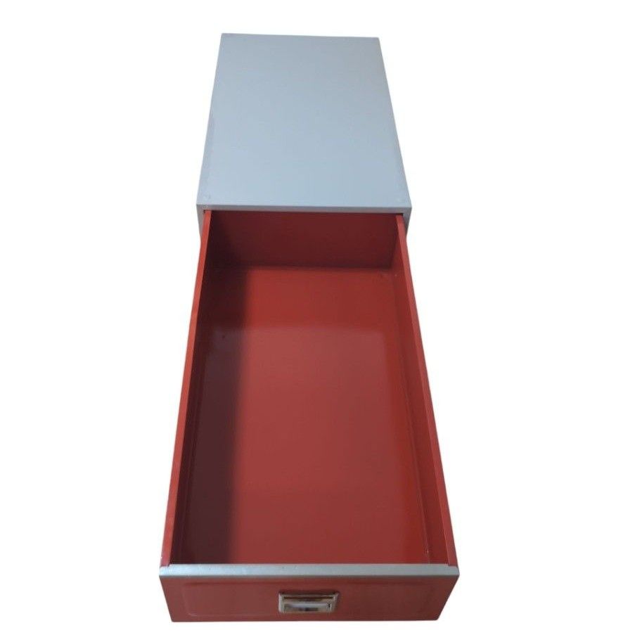 レトロ スチール 衣装ケース 収納 引き出し 3段 昭和 ポップ｜Yahoo