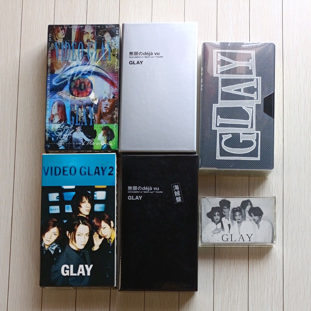 GLAY ビデオテープ デモテープ インディーズ VHS レア 希少｜Yahoo