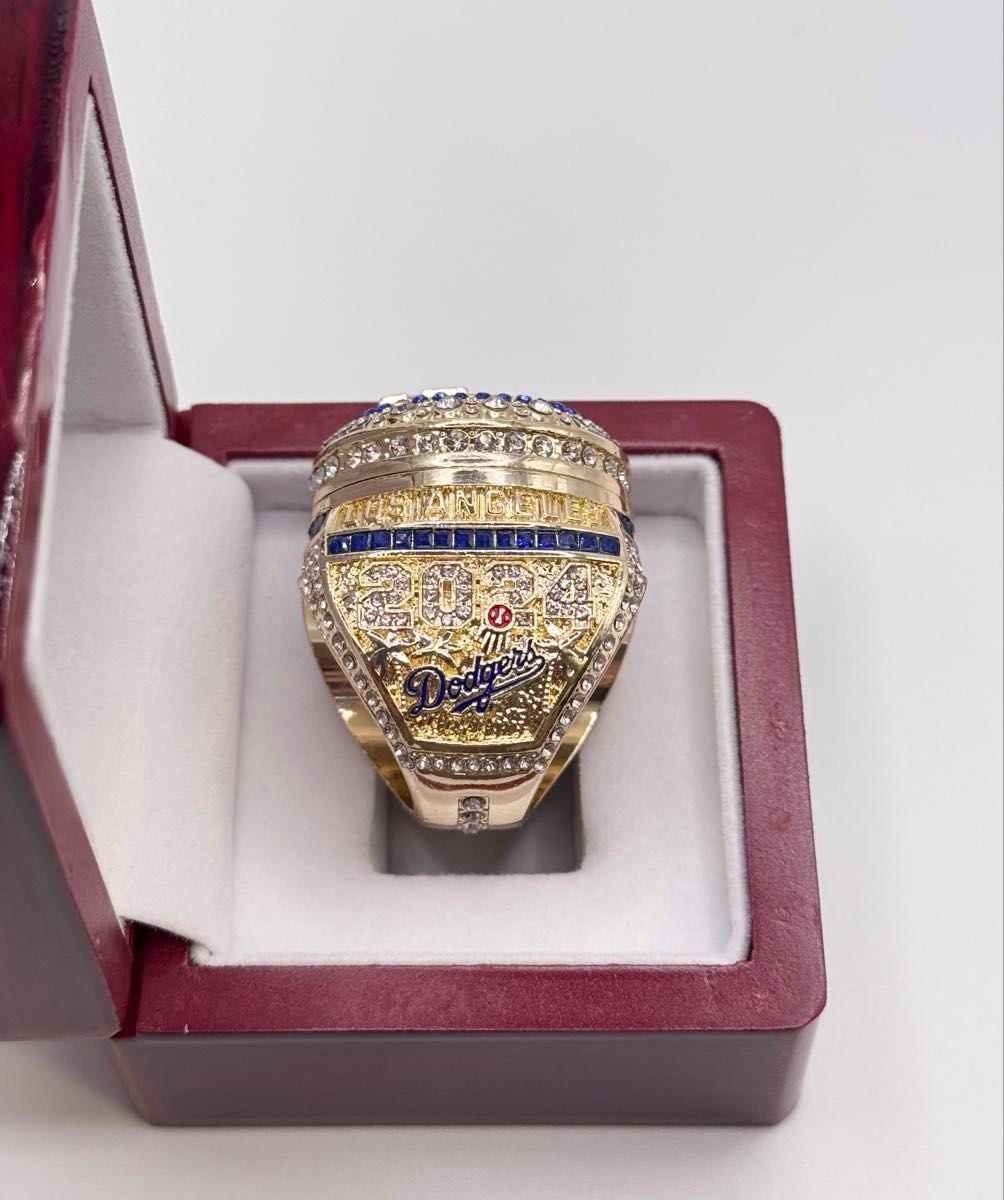 ケース付き】大谷翔平 2024年 MLB ワールドシリーズ優勝記念リング