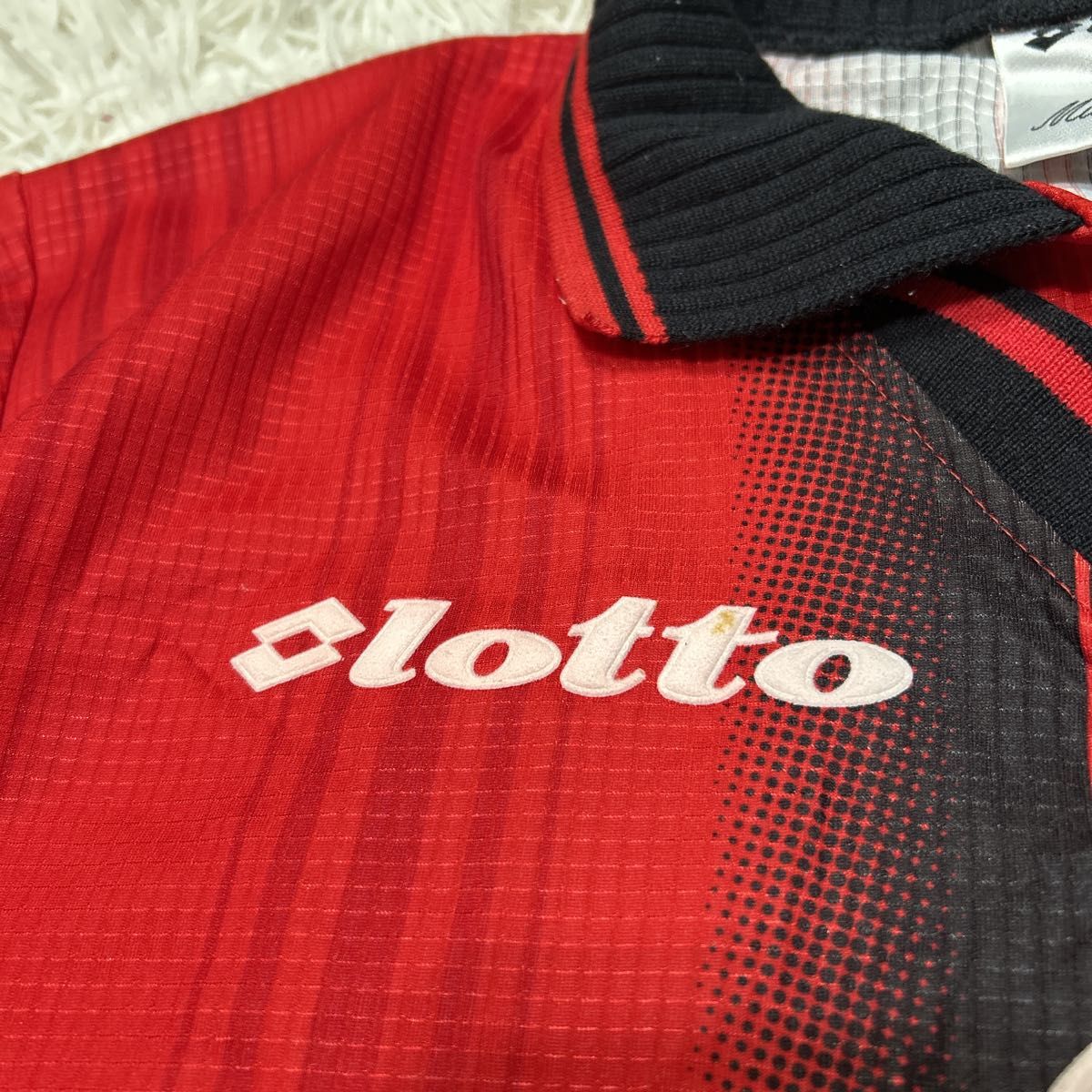 希少 97/98シーズン lotto イタリア サッカーセリエA ACミラン 4th