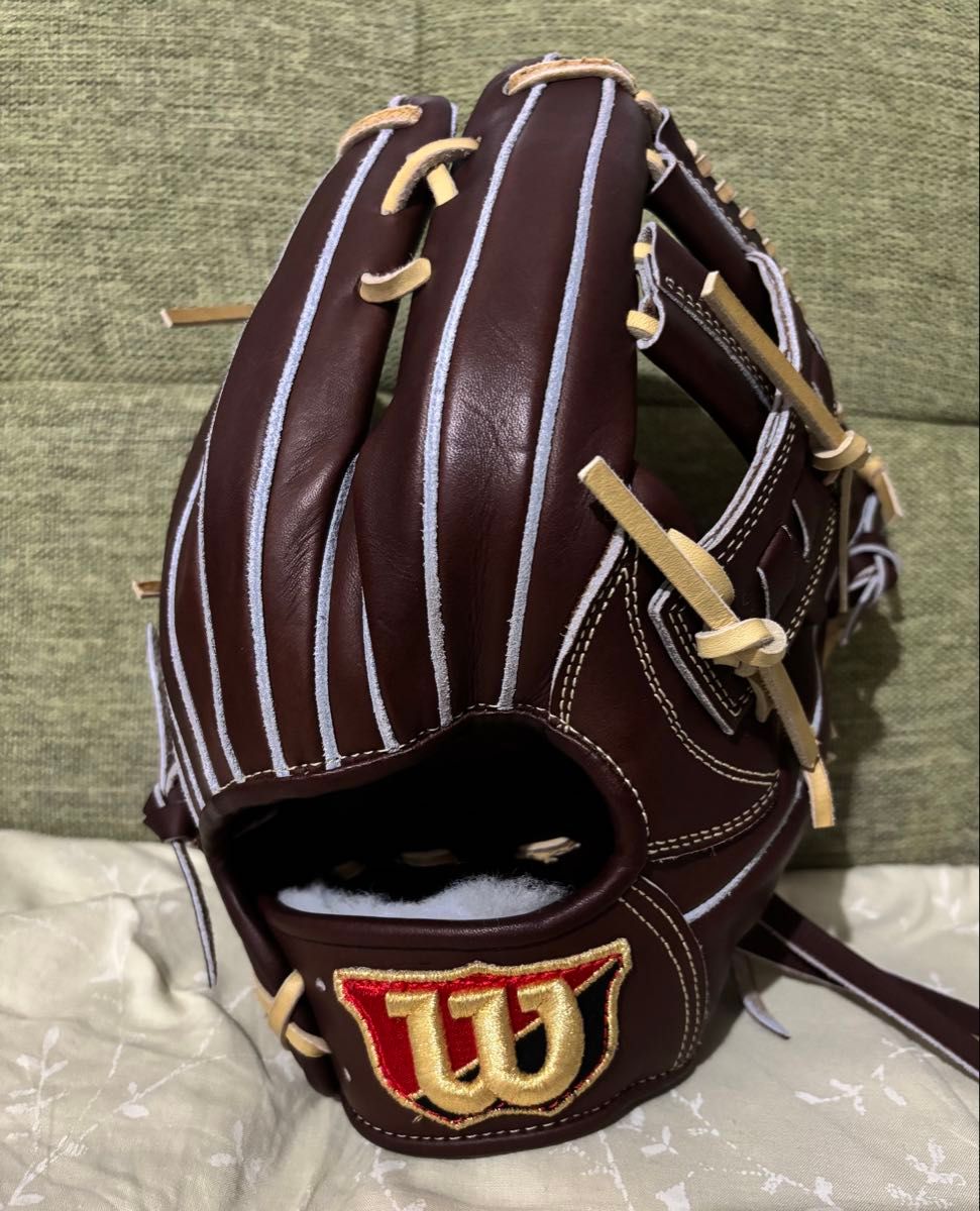 Wilson 硬式内野手用グラブ D5型 Dブラウン 型付け済み 屋外未使用